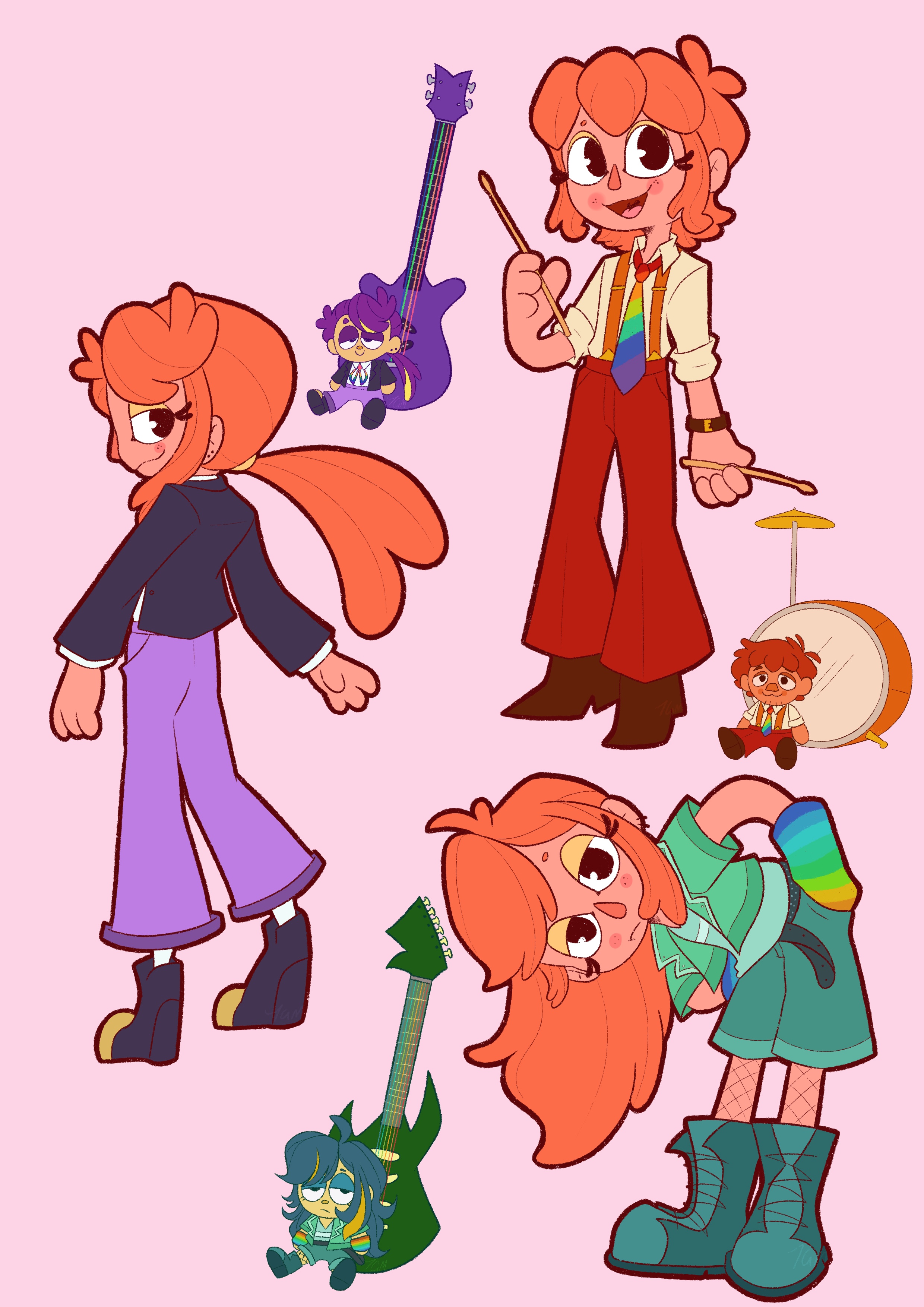 Staci cosplay, artwork from Tune Up